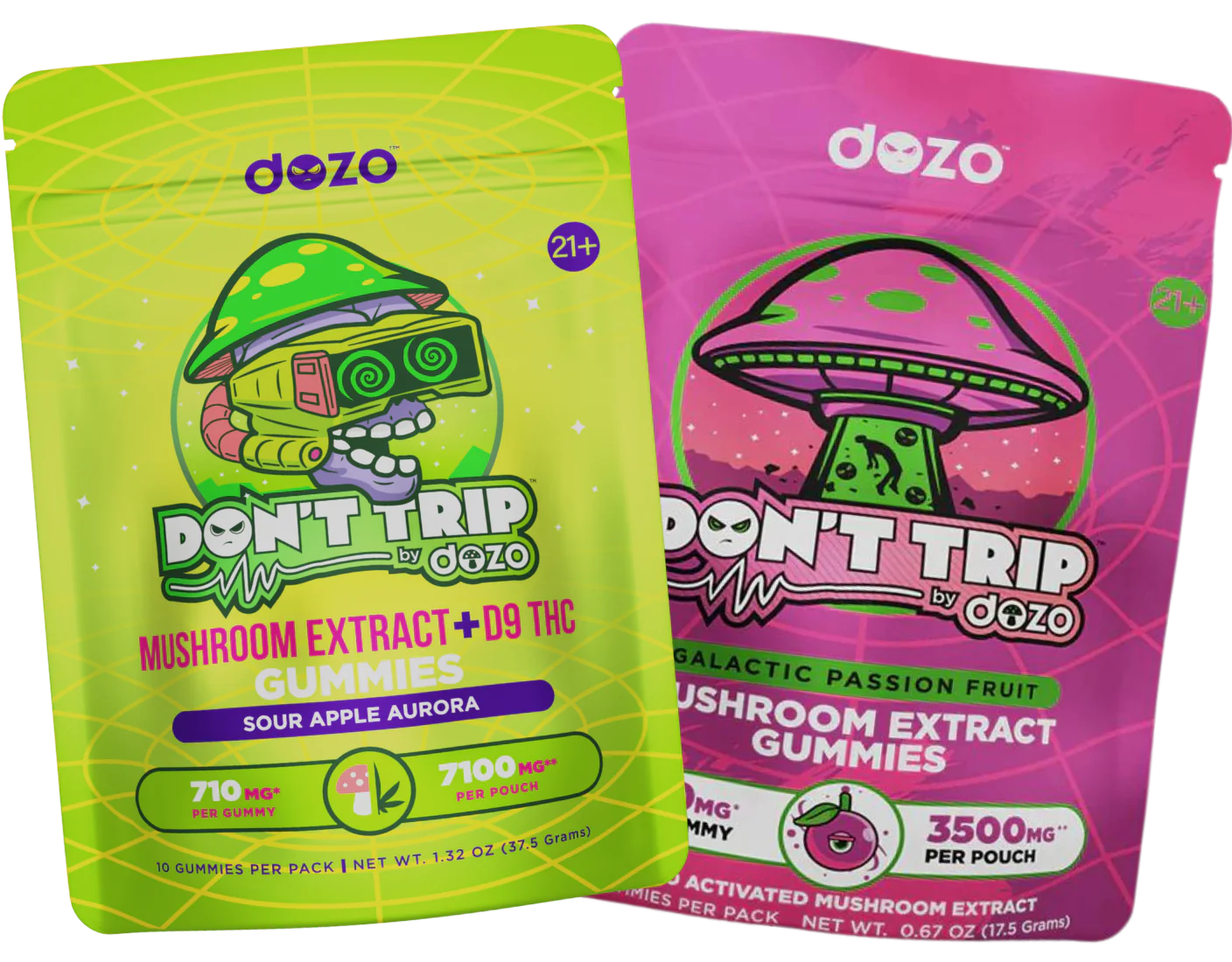 dozo mushroom gummies| don't trip by dozo | dont trip by dozo